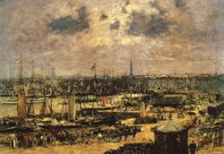 Eugene Buland The Port of Bordeaux china oil painting image